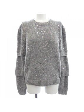 Chanel Knit Sweater Gray